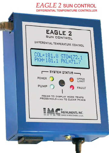 Eagle 2 Differential Temperature Controller solar hot water alternative energy